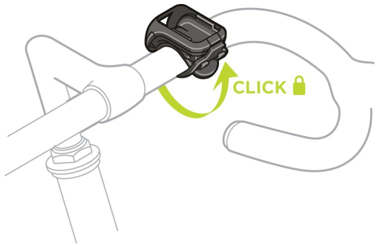 TOMTOM SPARK GPS FiN NOiRcopic - Utiliser la fixation pour vélo - 3