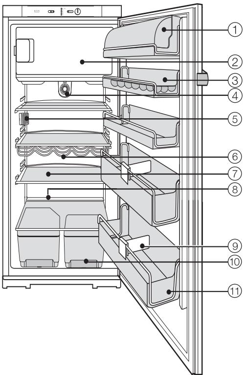 MIELE K 8453 SFD BLANC - Inversion du sens d'ouverture de porte....34 - 6
