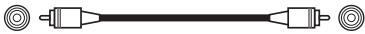 DENON N4 BLACK - ■ Câbles utilisés pour les connexions - 2