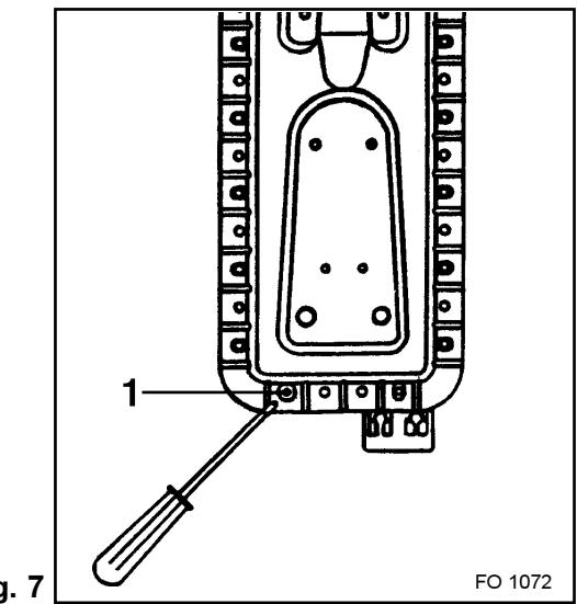 FAURE CGC 6901 W - Remplacement de l'injecteur : - 1