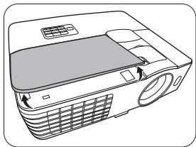 BENQ W1070+W - Remplacement de la lampe - 4