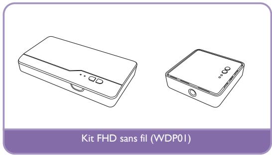 BENQ W1070+W - Accessoires disponibles en option - 1