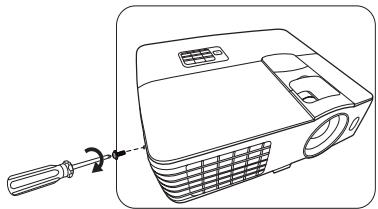 BENQ W1070+W - Remplacement de la lampe - 10