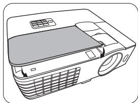 BENQ W1070+W - Remplacement de la lampe - 9