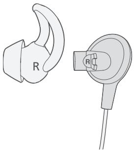 BOSE OC30 - Choix de l'embout StayHear®+ QC® adapté - 1