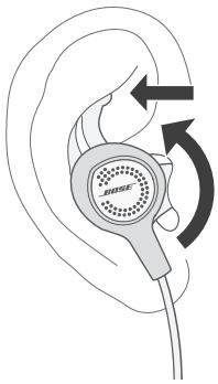 BOSE OC30 - Adaptation des écouteurs à l'oreille - 1