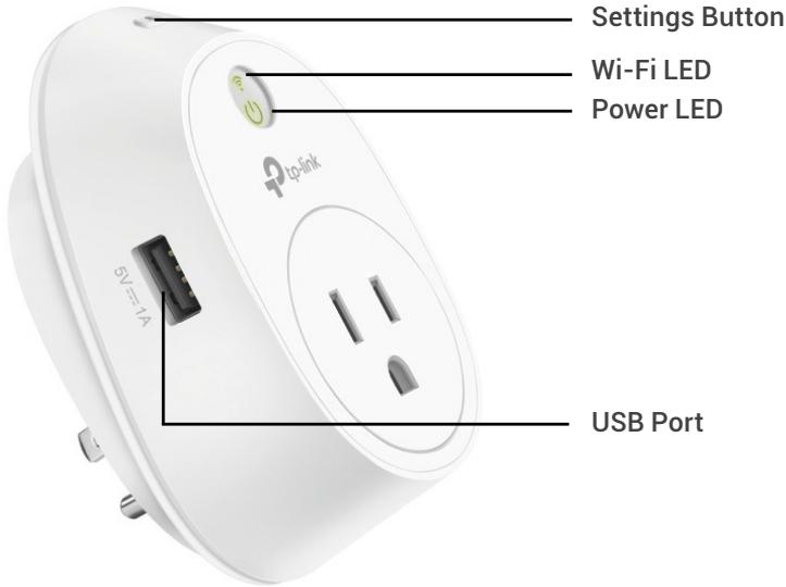 TP-LINK HS100 - Panel Layout - 1