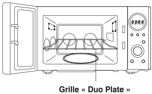 WINIA WKOR-8BMRDUO - Grille « Duo Plate » - 1