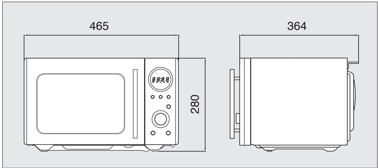 WINIA WKOR-8BMRDUO - SPECIFICATIONS - 1