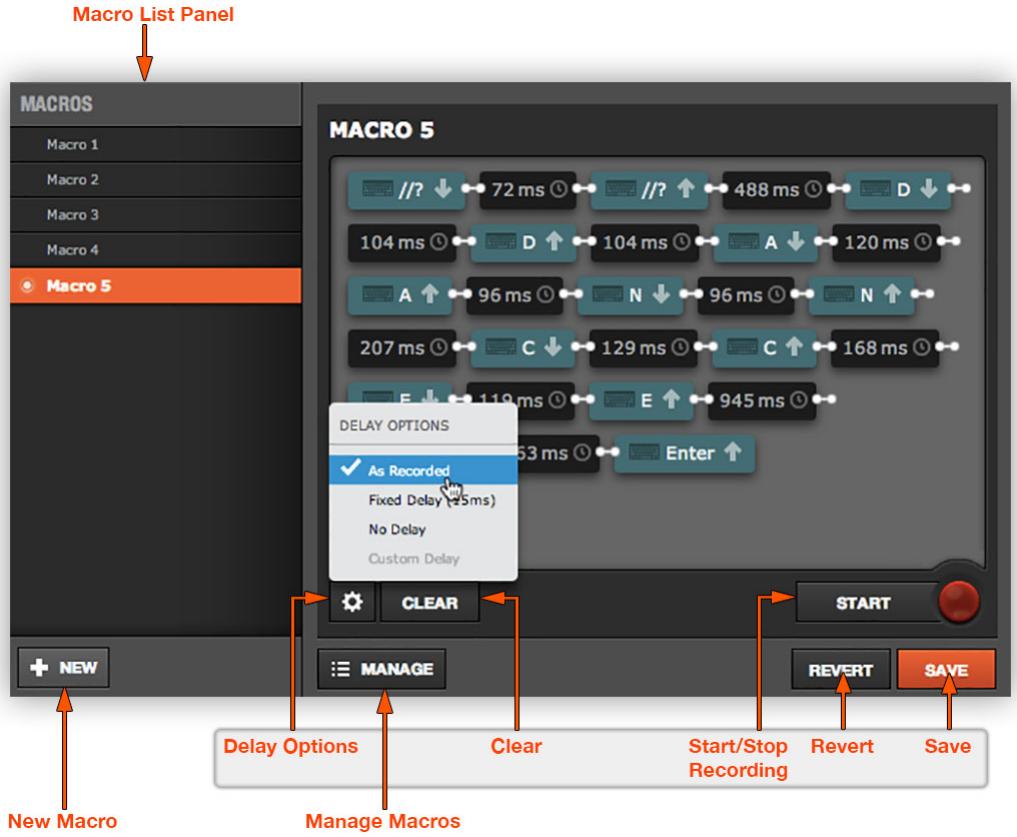 STEELSERIES APEX M800 - Macro Editor - 1