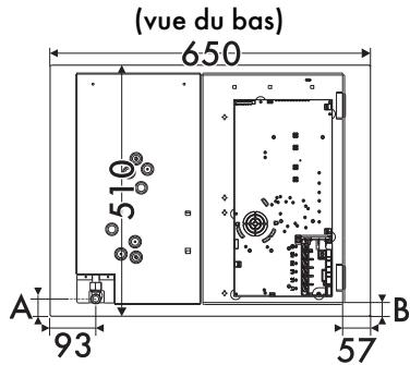 SMEG PM3953D - Dimensions de l'appareil (mm) - 1