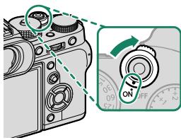 FUJIFILM XT3 - Allumez l'appareil photo. - 1