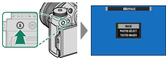 FUJIFILM XT3 - Suppression des images - 2