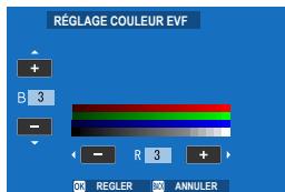 FUJIFILM XT3 - RéGLAGE COULEUR EVF - 1