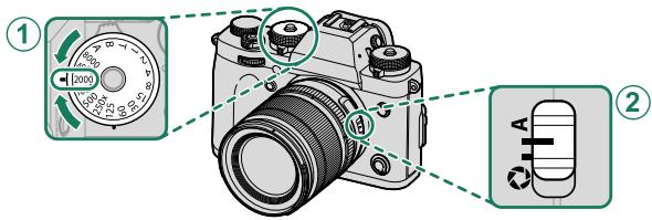 FUJIFILM XT3 - Mode S: AE avec priorité à la vitesse - 1