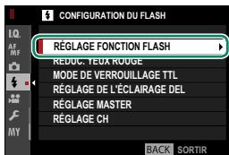 FUJIFILM XT3 - Utilisation d'un flash externe - 1
