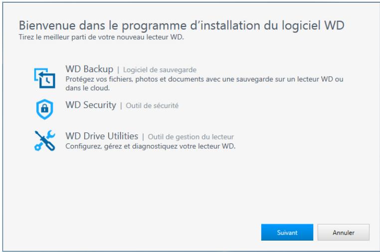 WESTERN DIGITAL DD2.5 1TB LUMEN - Prise en main du logiciel WD - 1