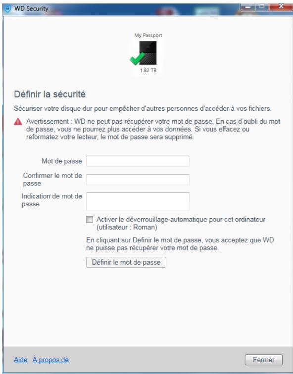 WESTERN DIGITAL DD2.5 1TB LUMEN - La boîte de dialogue Installation des applications : - 4