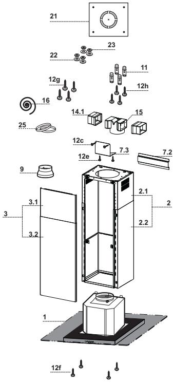 FABER LINEAL iLOT ASO - ENTRETIEN - 2