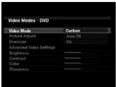 HARMAN KARDON AVR-660 - Comment régler les paramètres d'image personnalisés - 1