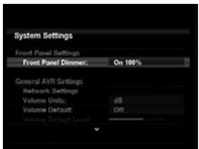 HARMAN KARDON AVR-660 - PARAMÉTRES DU SYSTÉME - 1