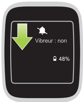 ASUS ZEN WATCH - Désactiver les notifications et visualiser le niveau de charge de la batterie - 1