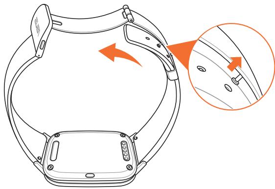 ASUS ZEN WATCH - Ajuster le bracelet - 2