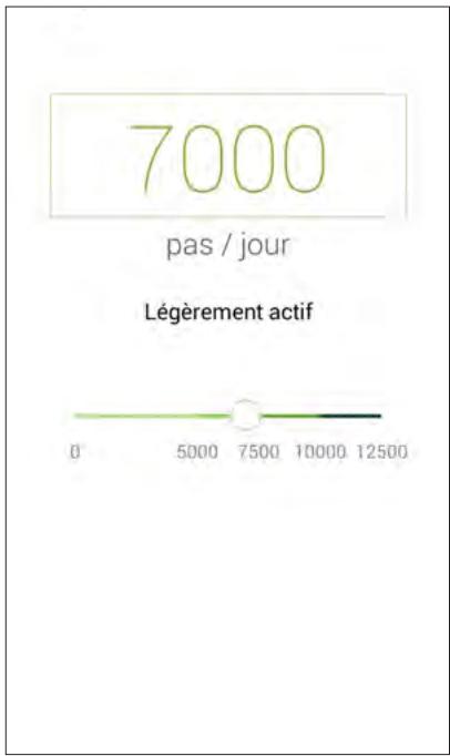 ASUS ZEN WATCH - Définir des objectifs d'activité - 1