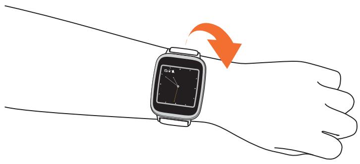 ASUS ZEN WATCH - Allumer l'écran - 2