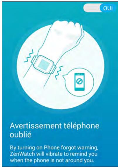 ASUS ZEN WATCH - Pour utiliser cette fonctionnalité : - 1