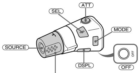 SONY CDX-MP40 - Fonctionnement par pression sur les touches - 1