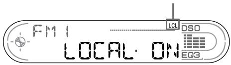 SONY CDX-MP40 - Local Seek Mode: - 1