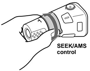 SEEK/AMS control