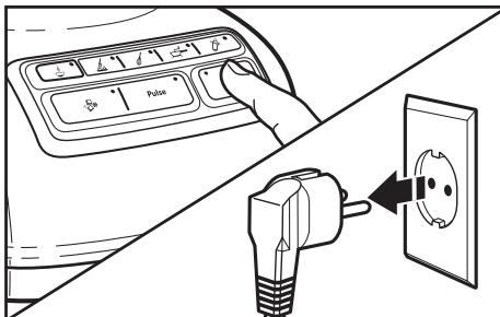 KITCHENAID KSB1585EER - Utilisation de la fonction Impulsion - 5