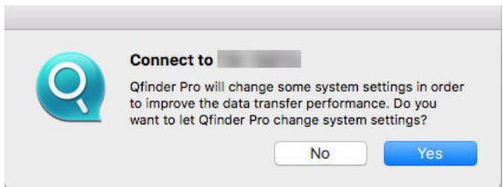 QNAP TS-231K - Montage d'un dossier partagé sur un ordinateur Mac - 4