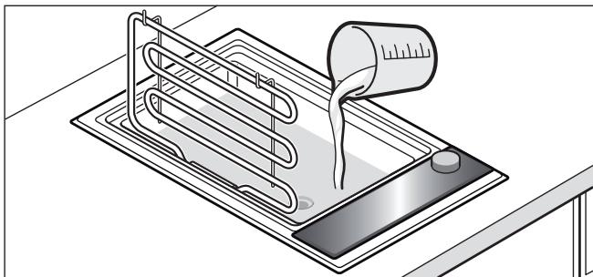 BOSCH PKU 375 C03 INOX - Griller au-dessus des pierres de lave - 1