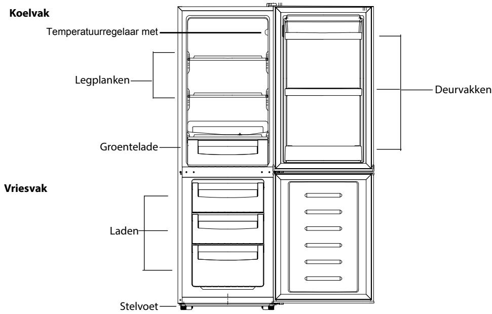 PROLINE PLC234SL - BESCHRIJVING VAN DE ONDERDELEN - 1
