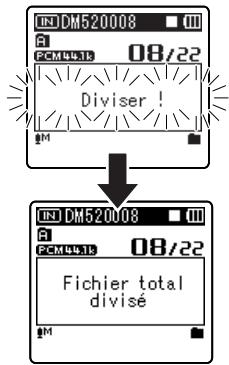 OLYMPUS DM 550 - Fractionnement des fichiers [fichier divisé] (Pour DM-520) - 3