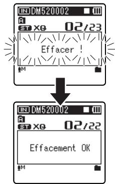 OLYMPUS DM 550 - Appuyez sur la touche OK. - 1
