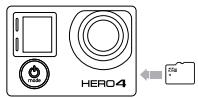 GOPRO HERO4 BLACK - INSERTION + RETRAIT DES CARTES MICROSD - 1
