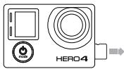 GOPRO HERO4 BLACK - INSERTION + RETRAIT DES CARTES MICROSD - 2