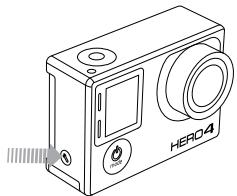 GOPRO HERO4 BLACK - Pour interrompre l'enregistrement : - 1