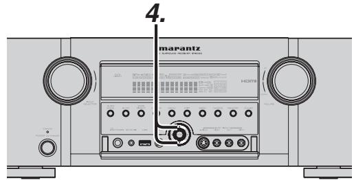 MARANTZ SR 6003 - VÉRIFICATION DE LA PUISSANCE DU SIGNAL SIRIUS ET IDENTIFIANT RADIO - 9