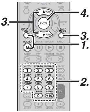 MARANTZ SR 6003 - MODIFICATION DES MACROS - 1