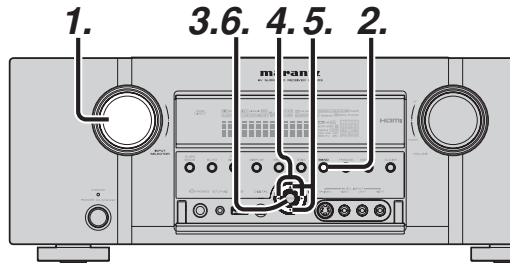 MARANTZ SR 6003 - MODE DE RECHERCHE PAR CATÉGORIE - 1