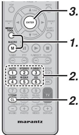 MARANTZ SR 6003 - SUPPRESSION DES PROGRAMMATIONS MACRO - 1