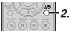 MARANTZ SR 6003 - MÉMOIRE DE PRÉSÉLECTION - 2