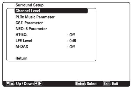 MARANTZ SR 6003 - SURROUND SETUP - 1