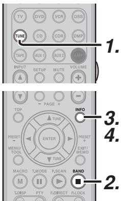 MARANTZ SR 6003 - VÉRIFIER LE CANAL DE PRÉSÉLECTION SIRIUS - 1