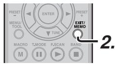 MARANTZ SR 6003 - EFFACEMENT DES CHAÎNES PRÉRÉGLÉES EN MÉMOIRE - 2